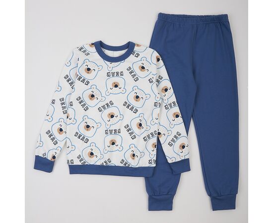  Піжама утеплена з начосом (світшот + штани) дитяча К3ФТ143, image 1 