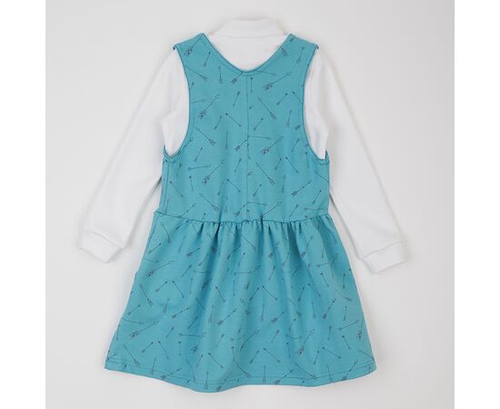  Комплект дитячий з сарафану та гольфу К15ДВ121, фото 3 