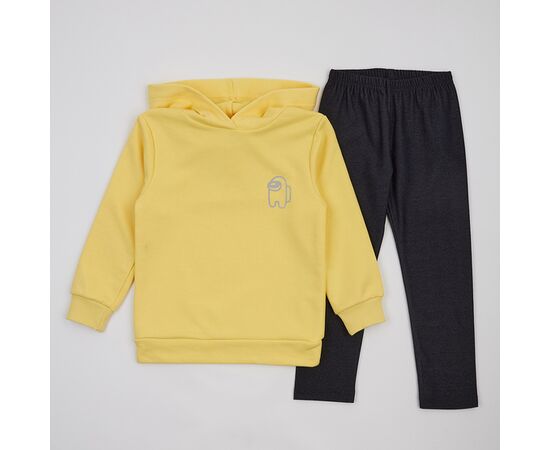  Спортивний костюм (худі + лосини) дитячий К3ДВ153, фото 1 