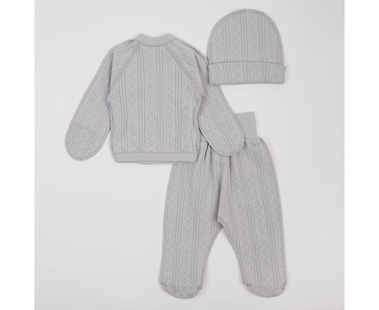  Комплект (льоля + повзунки + шапочка) дитячий К1АЖ002, фото 7 