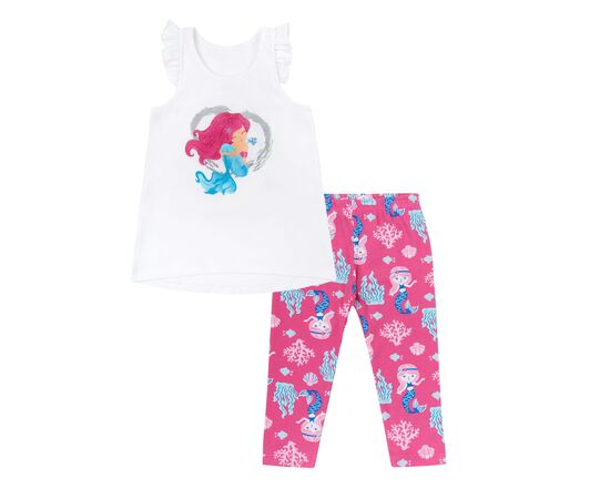  Комплект (майка-туніка + лосини 3/4) дитячий К4СК117, фото 3 