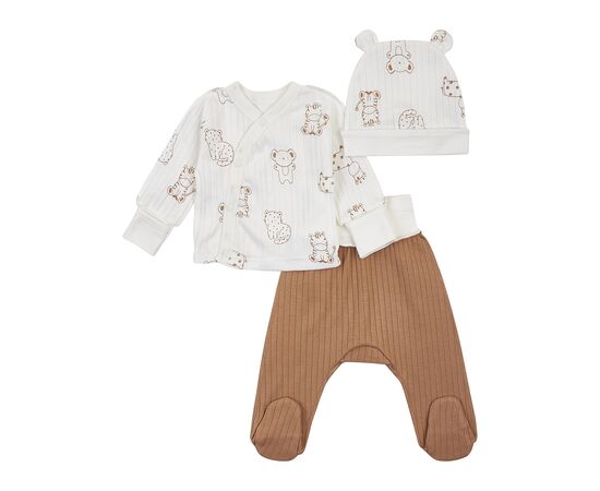  Комплект (льоля + повзунки + шапочка) дитячий К1ІН006, image 1 