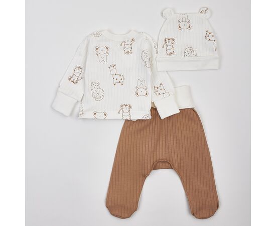  Комплект (льоля + повзунки + шапочка) дитячий К1ІН006, image 4 