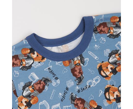  Піжама утеплена з начосом (світшот + штани) дитяча К3ФТ143, фото 3 