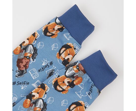  Піжама утеплена з начосом (світшот + штани) дитяча К3ФТ143, фото 4 