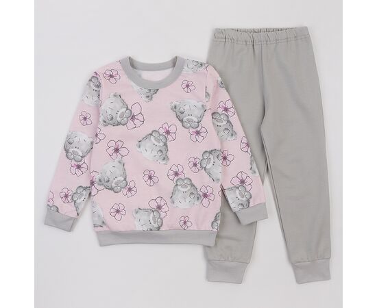  Піжама утеплена з начосом (світшот + штани) дитяча К3ФТ153, фото 1 