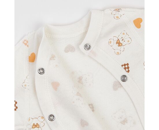  Комплект (чепчик + льоля + повзунки) дитячий утеплений з начосом К1ФТ003, image 6 