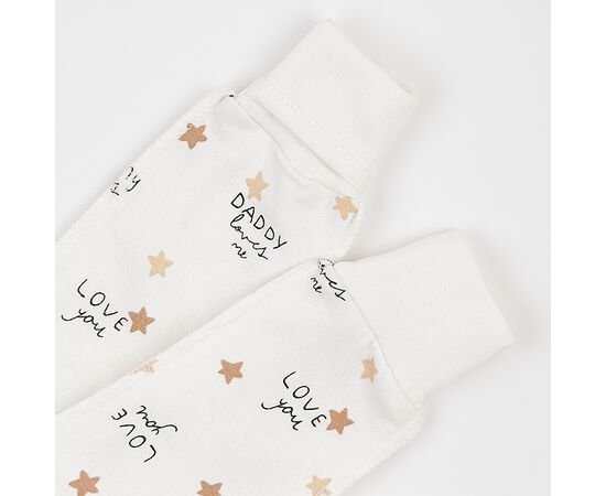  Комплект (чепчик + льоля + повзунки) дитячий утеплений з начосом К1ФТ003, image 7 