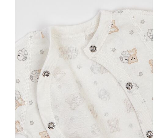  Комплект (чепчик + льоля + повзунки) дитячий утеплений з начосом К1ФТ003, image 6 