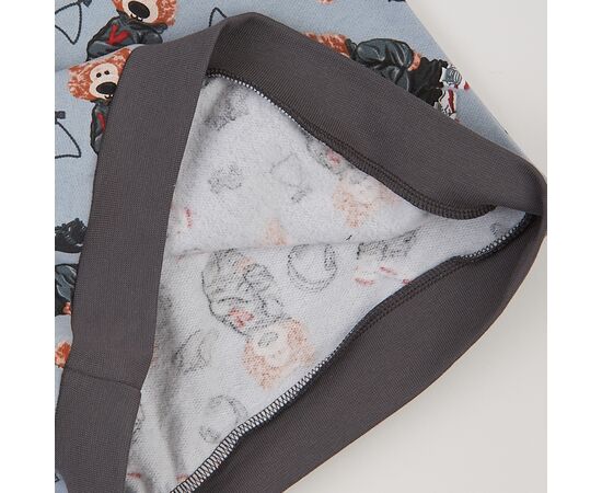  Піжама утеплена з начосом (світшот + штани) дитяча К3ФТ143, image 9 