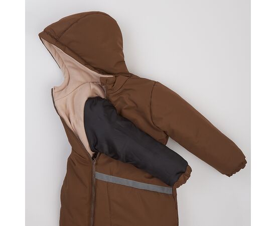  Зимовий комбінезон дитячий з утеплювачем на флісі 8ПЛ078, image 6 