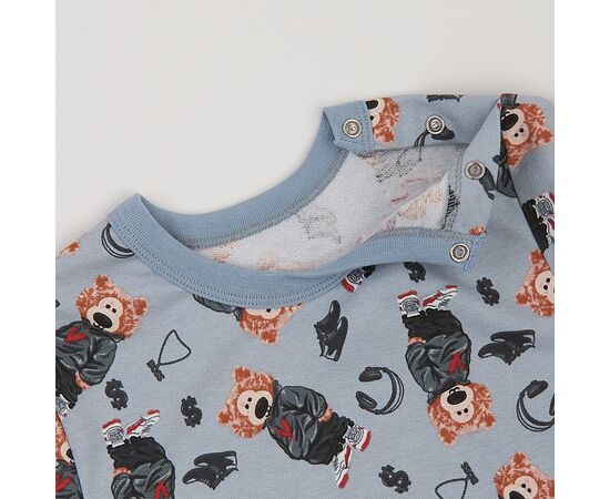  Піжама утеплена з начосом (світшот + штани) дитяча К3ФТ118, image 7 