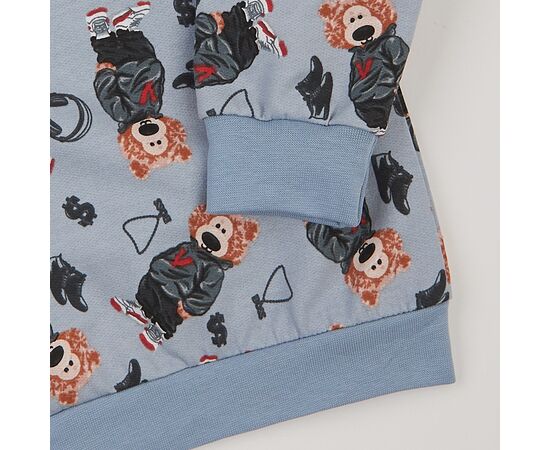  Піжама утеплена з начосом (світшот + штани) дитяча К3ФТ118, image 8 