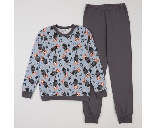  Піжама утеплена з начосом (світшот + штани) дитяча К3ФТ143, фото 2 