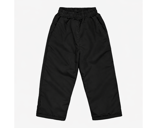  Зимові штани з утеплювачем слімтекс та затяжками по низкам, дитячі 10ПЛ137, фото 1 