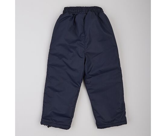  Зимові штани з утеплювачем слімтекс та затяжками по низкам, дитячі 10ПЛ137, фото 2 