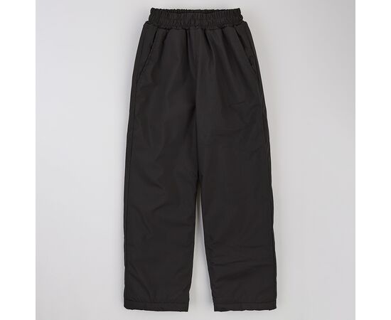  Зимові штани з утеплювачем слімтекс та затяжками по низкам, дитячі 10ПЛ137, фото 2 