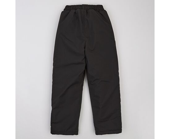  Зимові штани з утеплювачем слімтекс та затяжками по низкам, дитячі 10ПЛ137, фото 3 