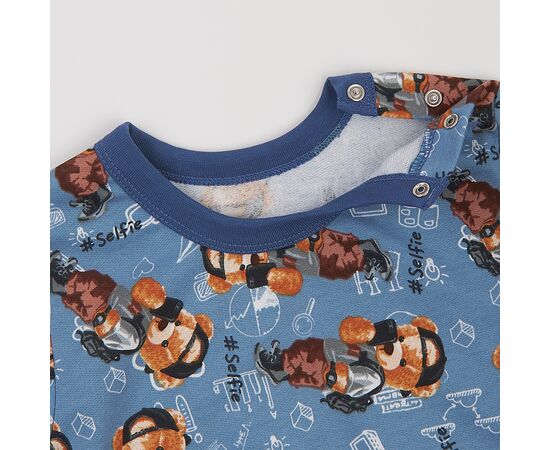  Піжама утеплена з начосом (світшот + штани) дитяча К3ФТ118, image 4 