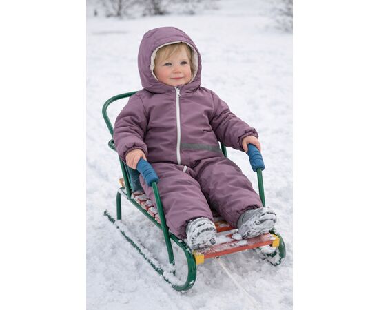  Зимовий комбінезон дитячий з утеплювачем на флісі 8ПЛ078, image 7 