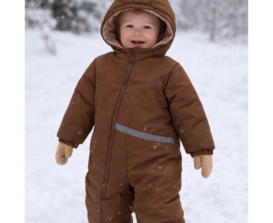  Зимовий комбінезон дитячий з утеплювачем на флісі 8ПЛ078, image 9 