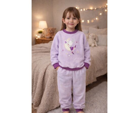  Піжама махрова (світшот + штани) дитяча К3МХ114, фото 10 