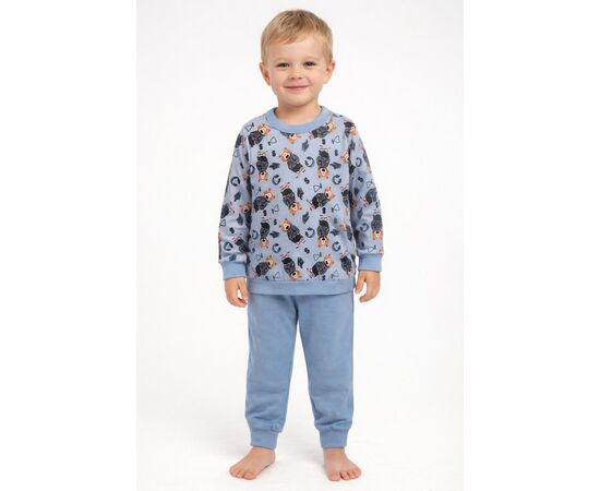  Піжама утеплена з начосом (світшот + штани) дитяча К3ФТ118, image 11 