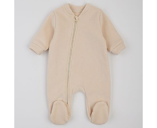  Чоловічок (комбінезон) з теплого велюрового флісу дитячий 8ФЛ086, image 1 