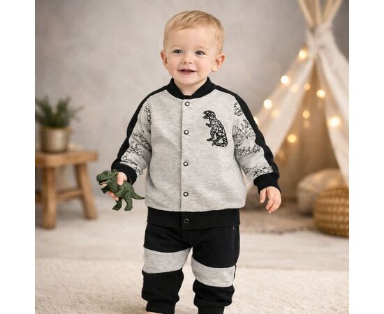  Спортивний костюм (кофточка + штани) дитячий К2ІН010, image 6 