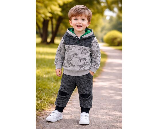  Спортивний костюм (кофточка + штани) дитячий К2ДВ007, image 7 