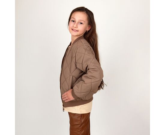  Демісезонна стьобана куртка-бомпер дитяча 2ПЛ116, image 13 