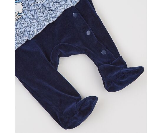  Чоловічок (комбінезон) велюровий дитячий 8ВЛ017, image 7 