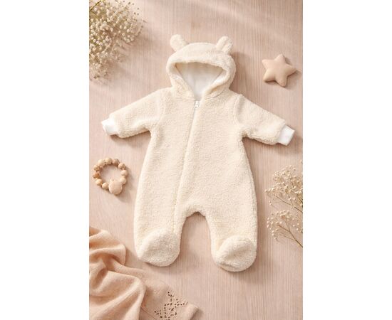  Комбінезон Тедді з капюшоном на бавовняній підкладці дитяча 8МТ087, image 8 